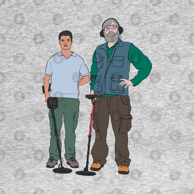 Russell & Hugh - DMDC - Detectorists by InflictDesign